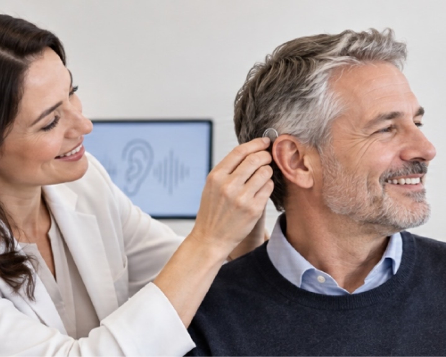 Jeune homme effectuant un test d'audition